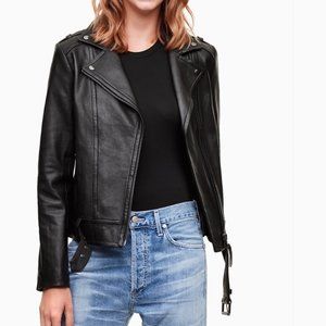 Mackage Leather Moto Biker Jacket